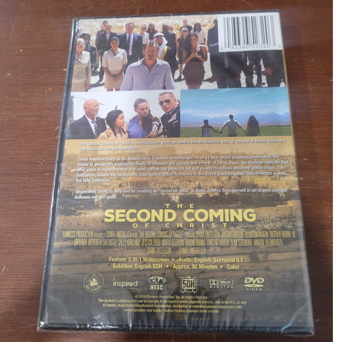 The Second Coming of Christ DVD Faith-Based Inspirational Spiritual Drama