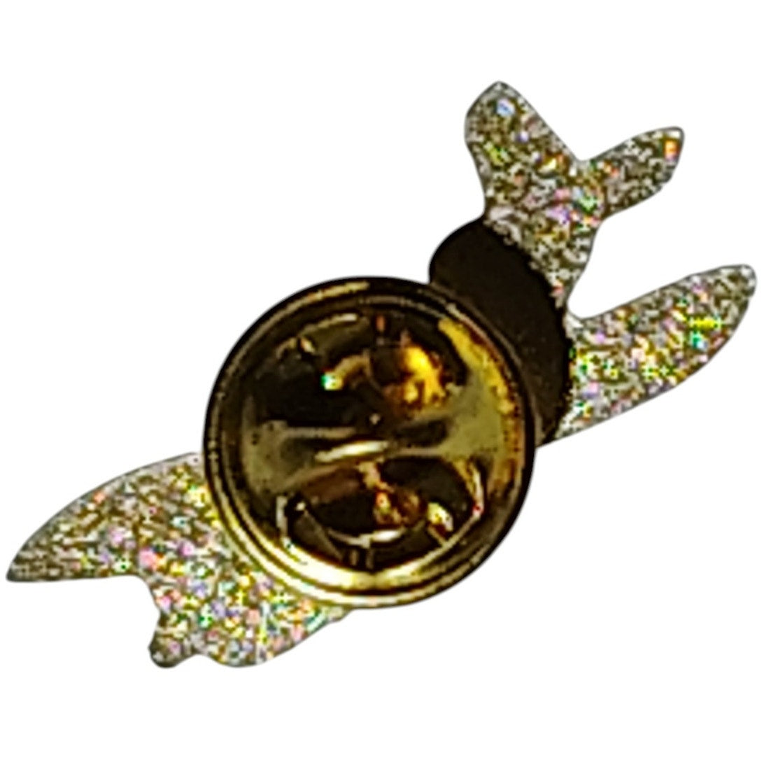 Gold & Blue F6F Hellcat WWII Fighter Aircraft Hat, Lapel, Brooch Pin – Military Aviation Collectible