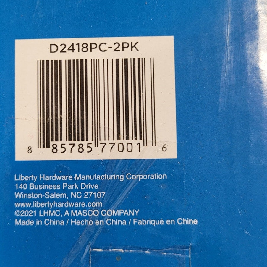 Franklin Brass Futura Bath 18 Towel Bar Chrome Finish 2 Pack