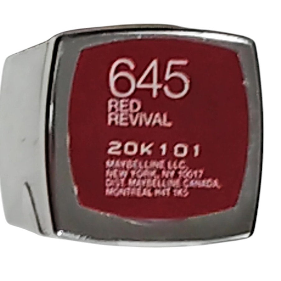 Maybelline Color Sensational Lipstick – Red Revival, Cream Finish, Hydrating
