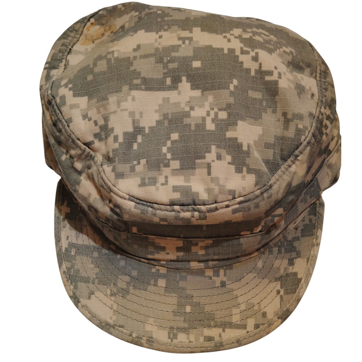 United States Digital ACU Camo Patrol Cap, Size 7.5, Ripstop, Bernard Cap, EUC