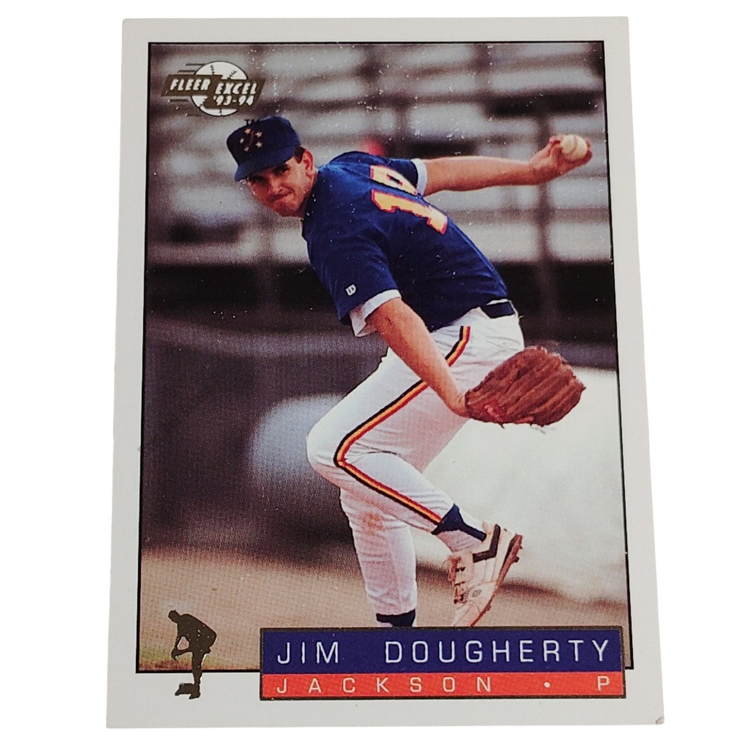 Jim Dougherty, Jackson Generals, No. 198, 93-94 Fleer Excel Minor Leagues