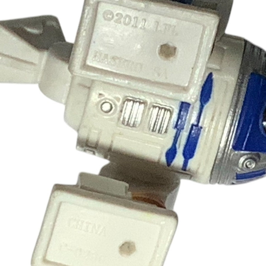 2011 Star Wars R2 D2 Figure, 1-3/4"H x 1-5/8"W, Hasbro SA, Lucas Films Limited