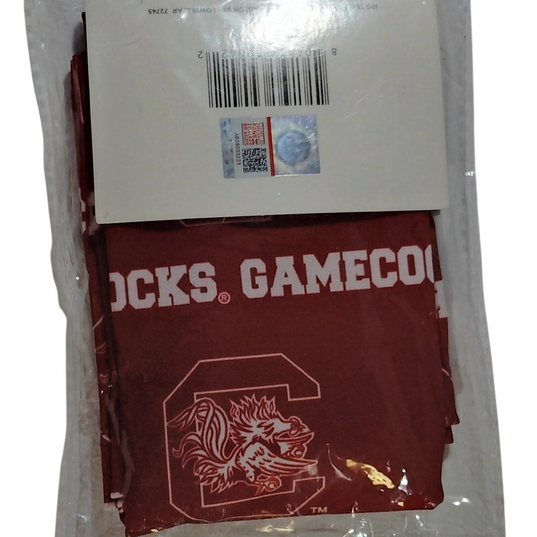 IPG Team Sports Gaiter Face Cover Adult OS South Carolina Gamecocks Garnet/White