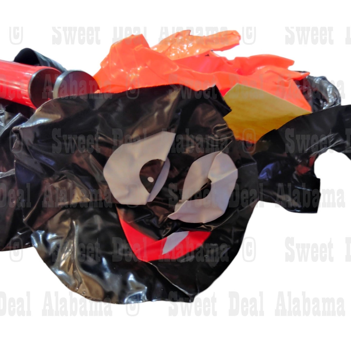 Halloween Inflatable Spider Ring Toss Game – 2 Spiders, 16 Rings, Pump Included