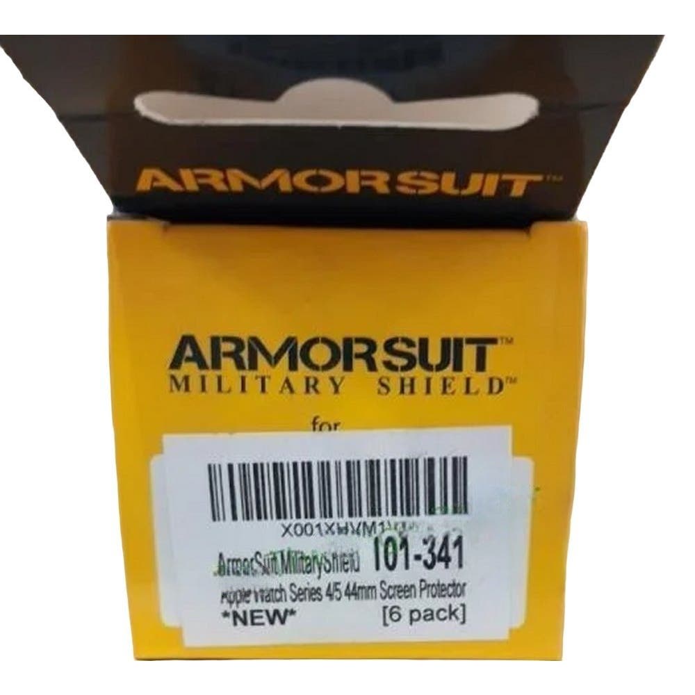 ArmorSuit MilitaryShield Screen Protector 101-341 (6-Pack) For (44mm) Film