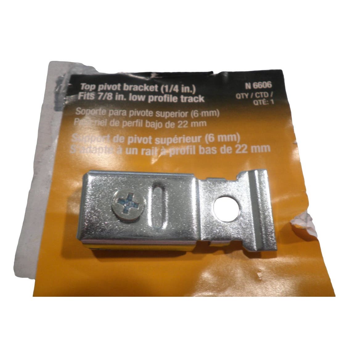 Adjustable Pivot Bracket, 1/4 in. Outside Diameter x 1-15/16 x 3/4 , Top Mount,