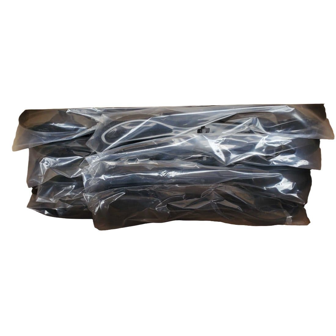 D&W Fine Pack, 24-Pack Black Salad Scissor Tongs, CT3304 Partipak- Free Shipping
