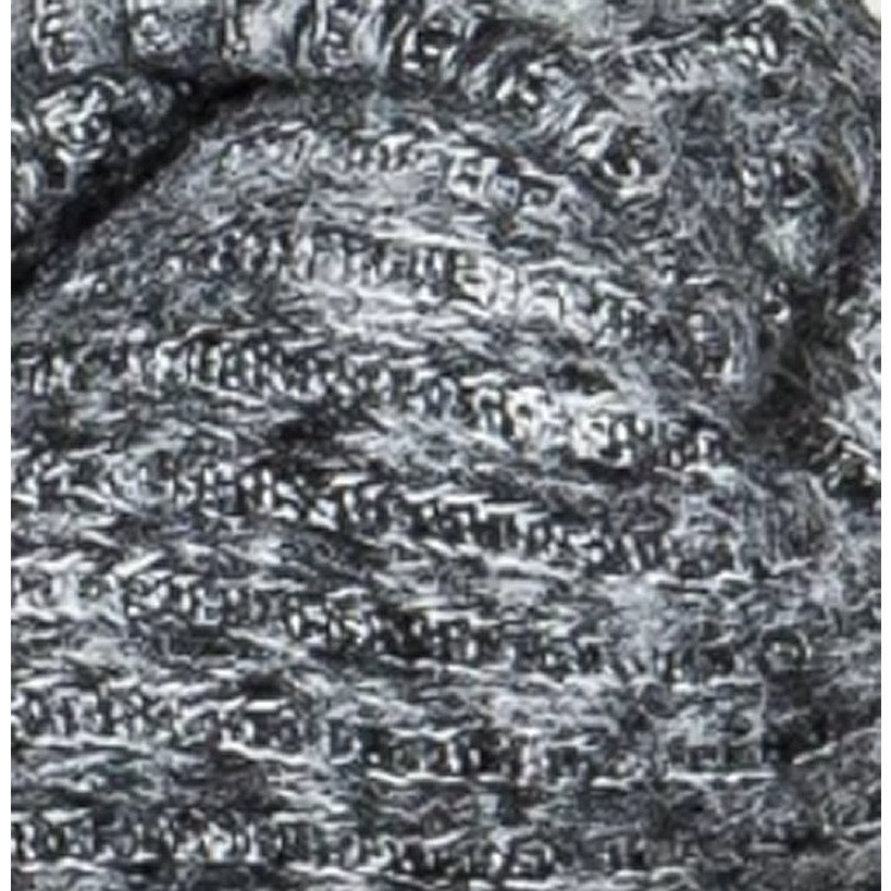 Free Shipping- Heathered Knit Tubular Knot Front Headband Headwrap- Color: Gray