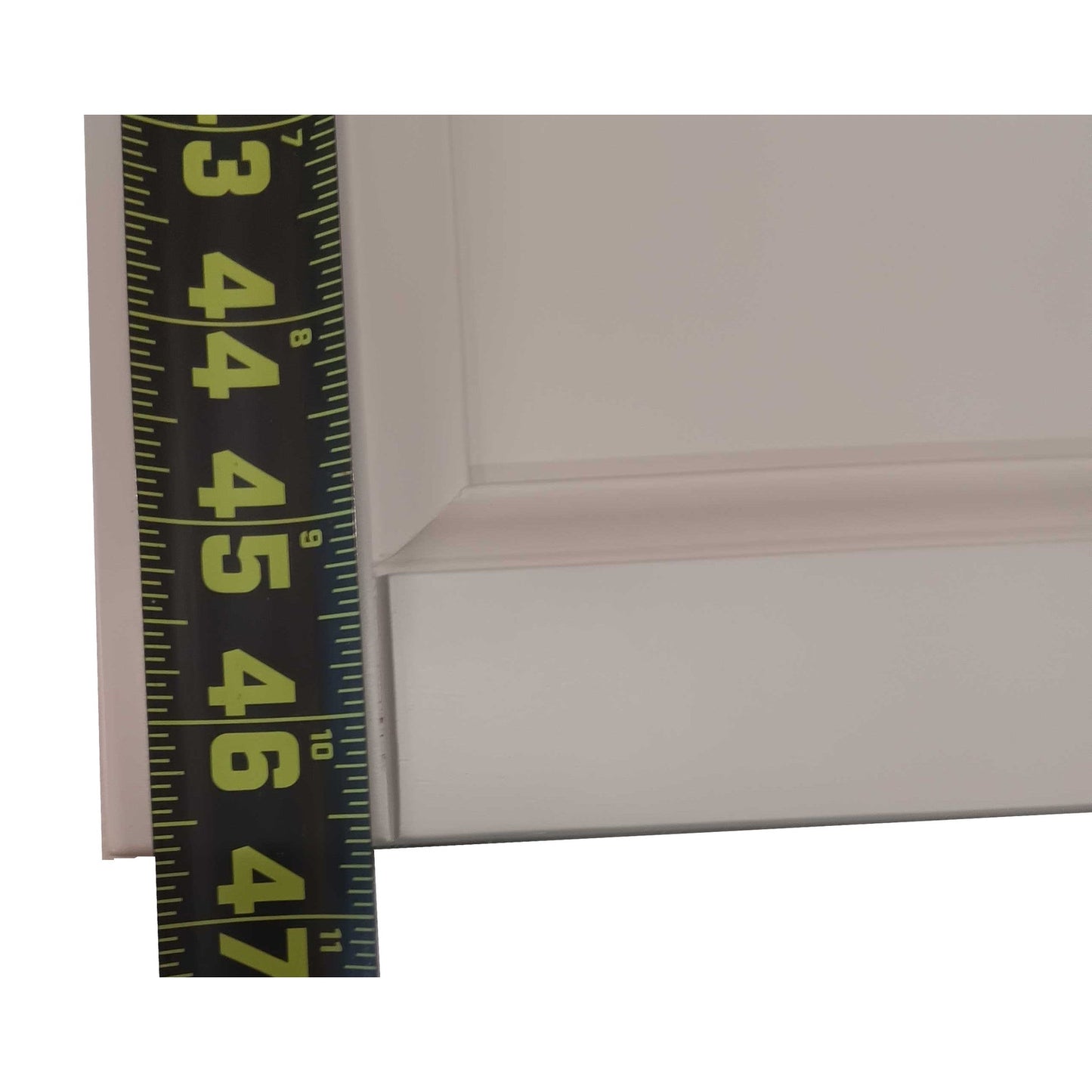 Set/2 Wood Cabinet Doors 13"W x 46-5/8"H x 3/4"D Off-White, Hardware Included- LOCAL PICKUP ONLY