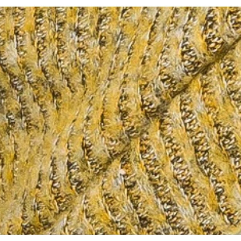 Heathered Knit Tubular Knot Front Headband Headwrap- Color: Yellow