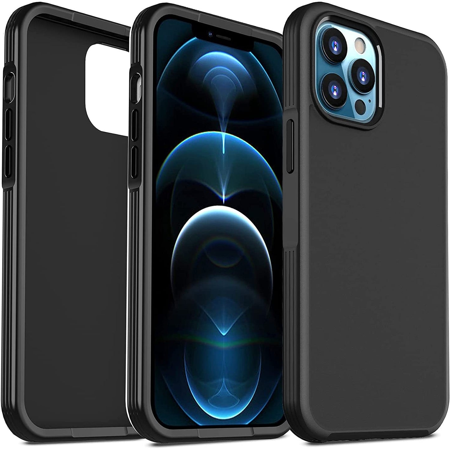 IMBZBK Designed for iPhone 12 Pro Max Phone Case, Military Grade Protection