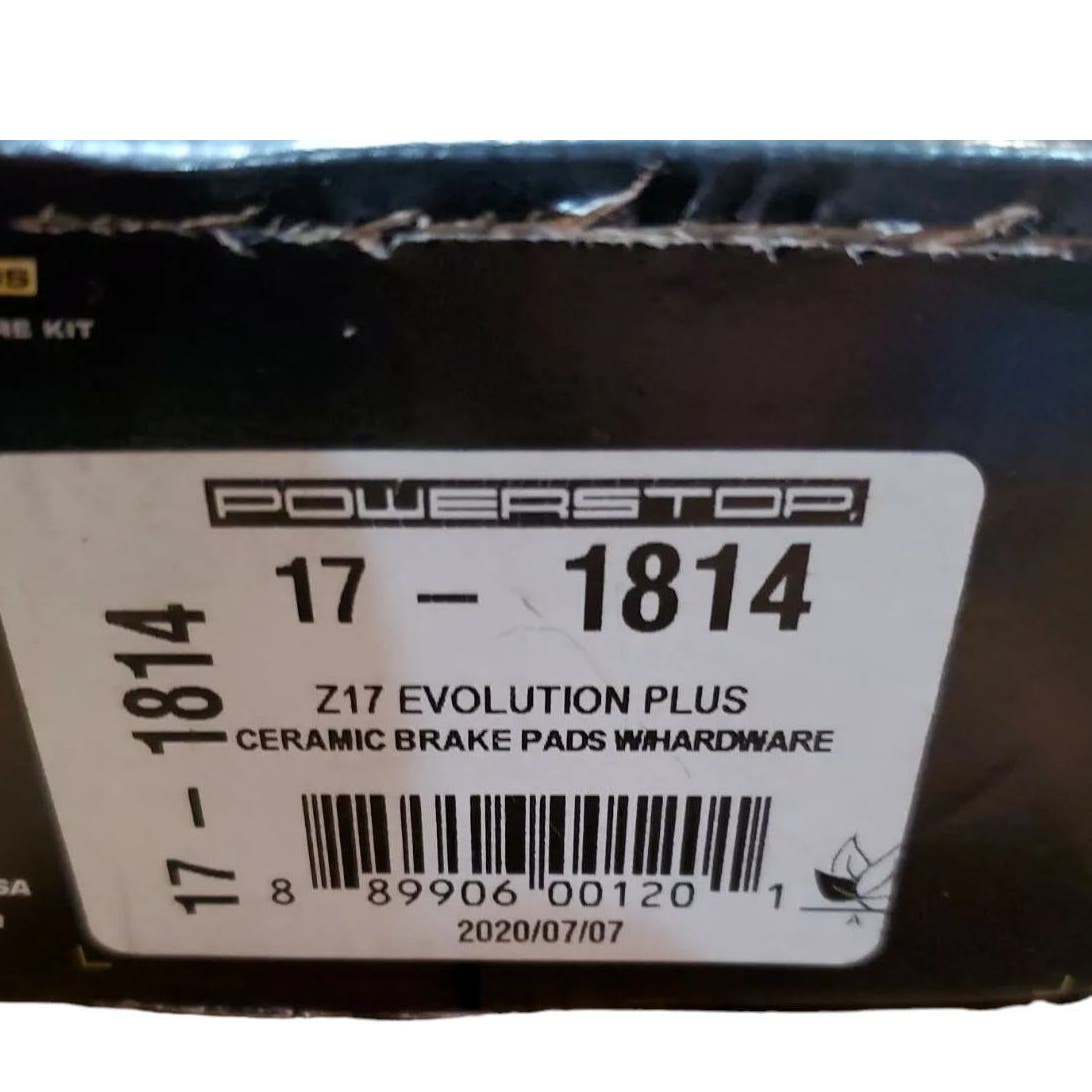 Power Stop Z17 Evolution Plus Front Brake Pads 17-1814 Kia Sedona 2015-2020 FWD