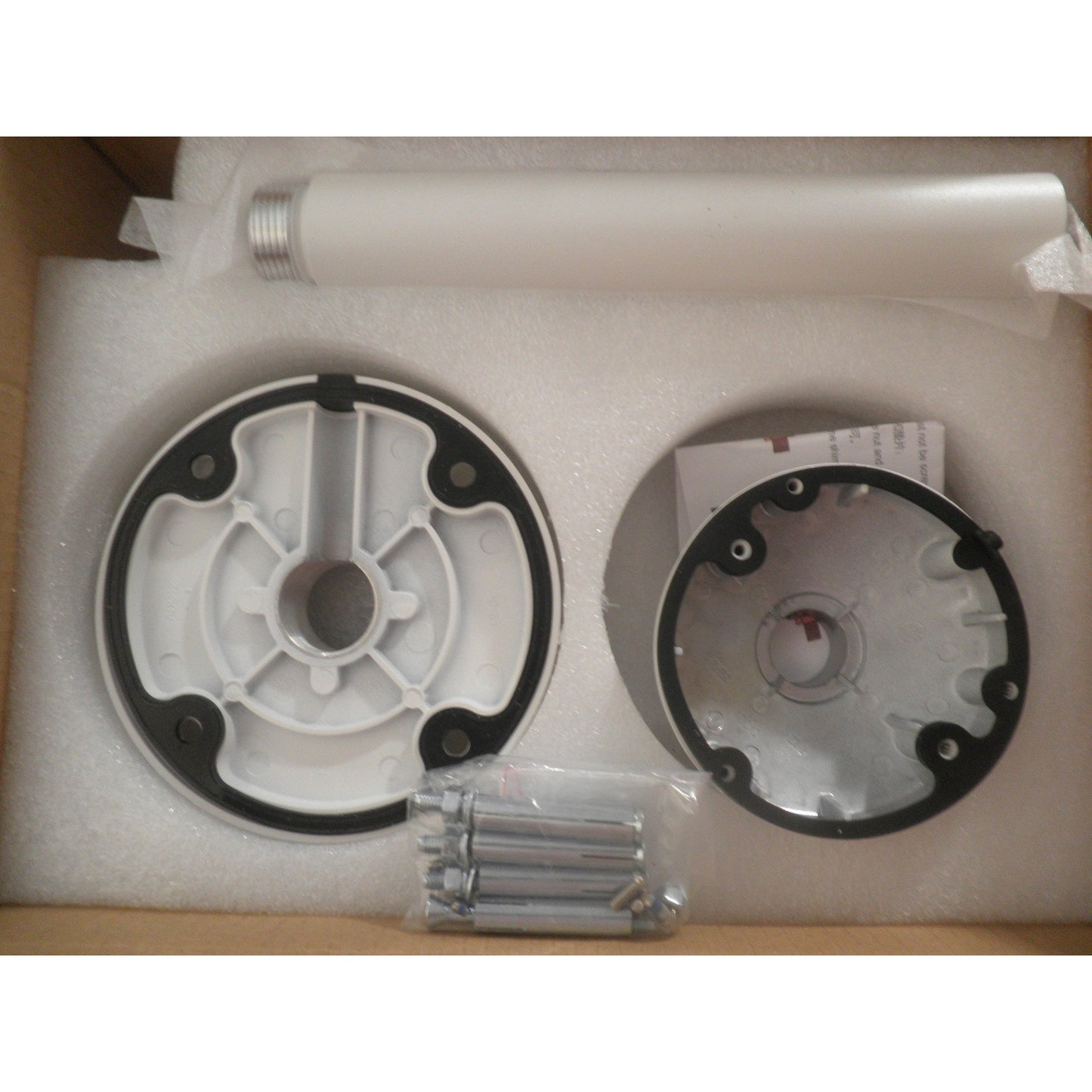 Pendant Mount for Dome Cameras, Bracket, Model # VX-PM-OD, White + Free Shipping