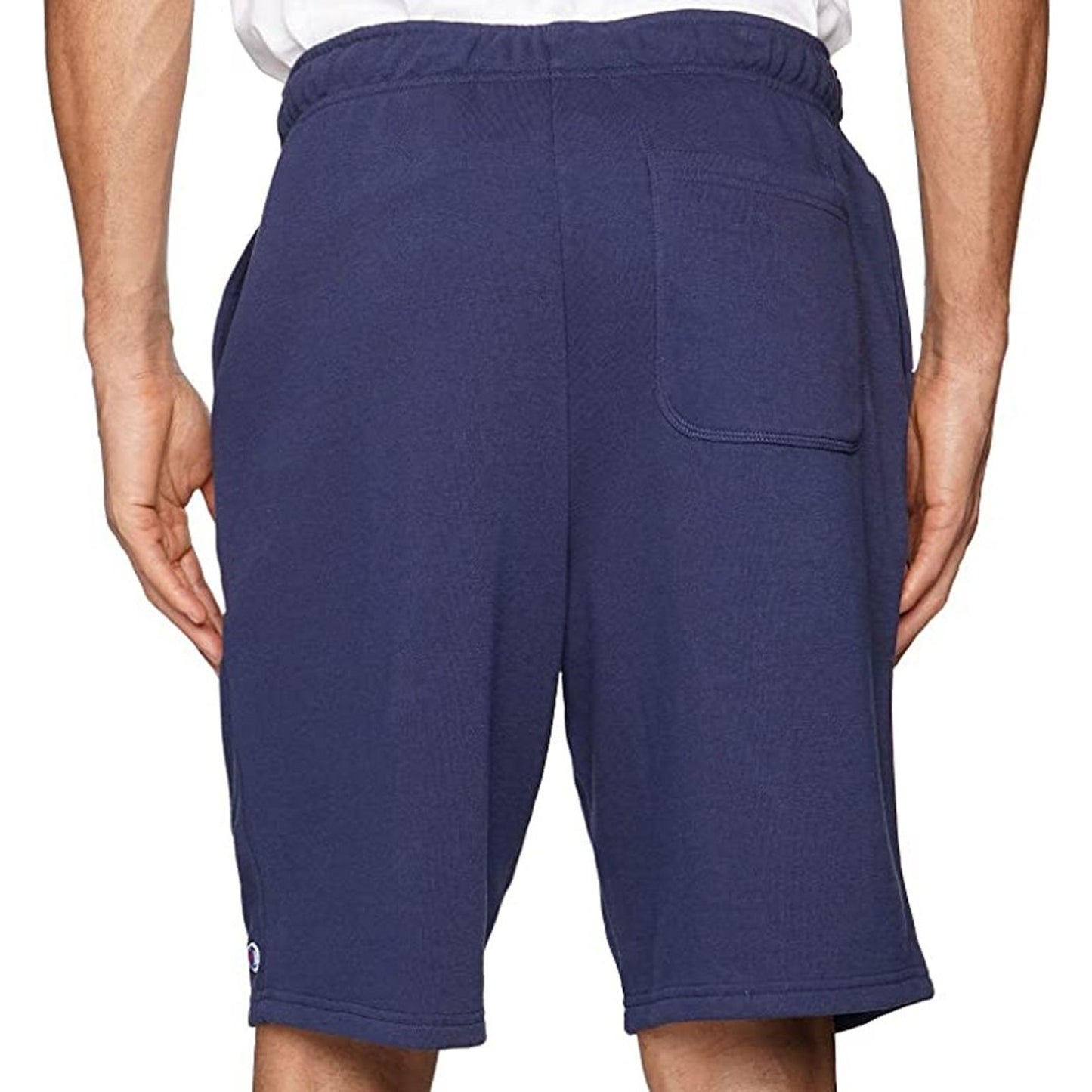 Champion Men's XL Authentic Athleticwear French Terry Short Navy Blue 11" Inseam
