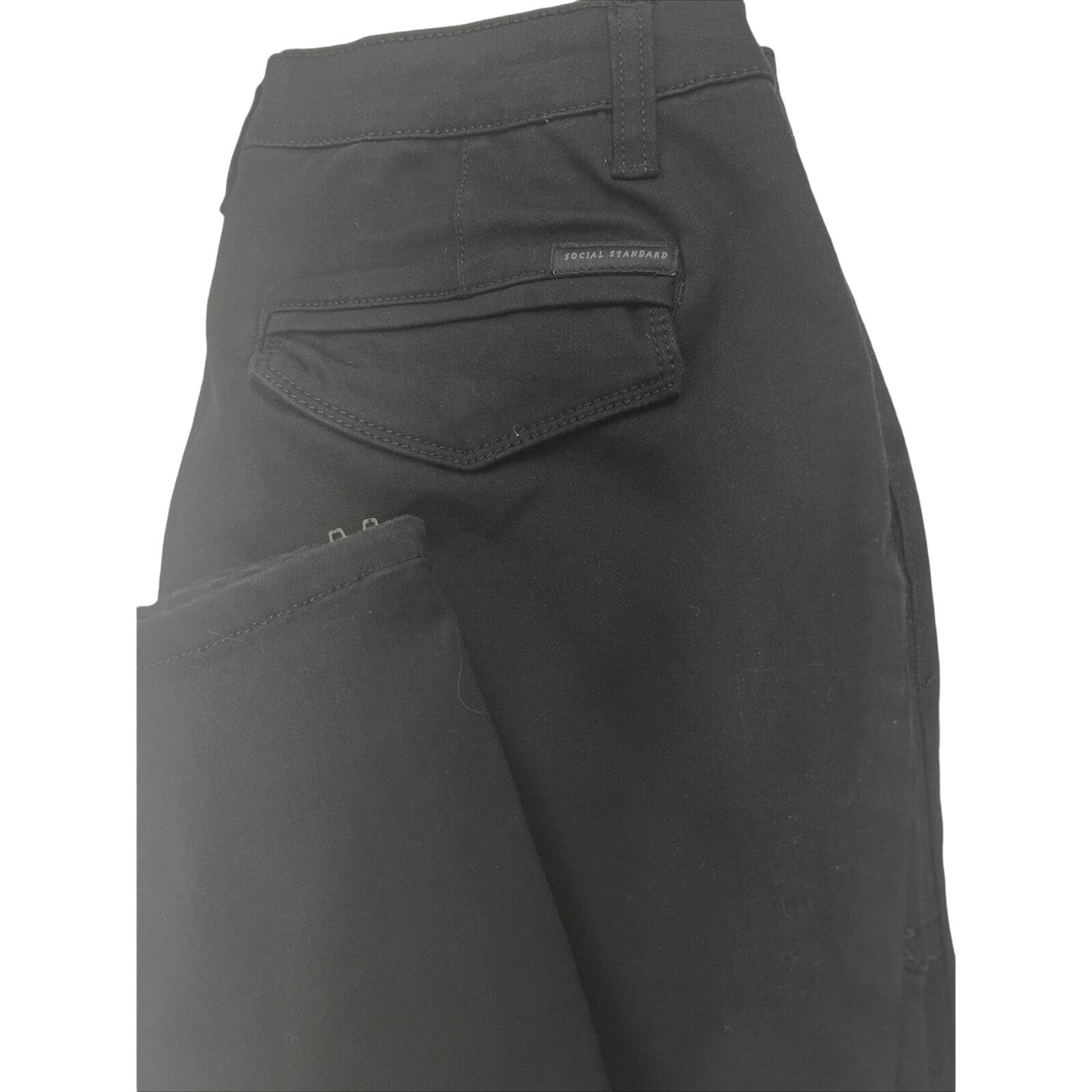 Sanctuary Social Standard Women's Logan Stretch Utility Pant (Size 4, Black) NWT