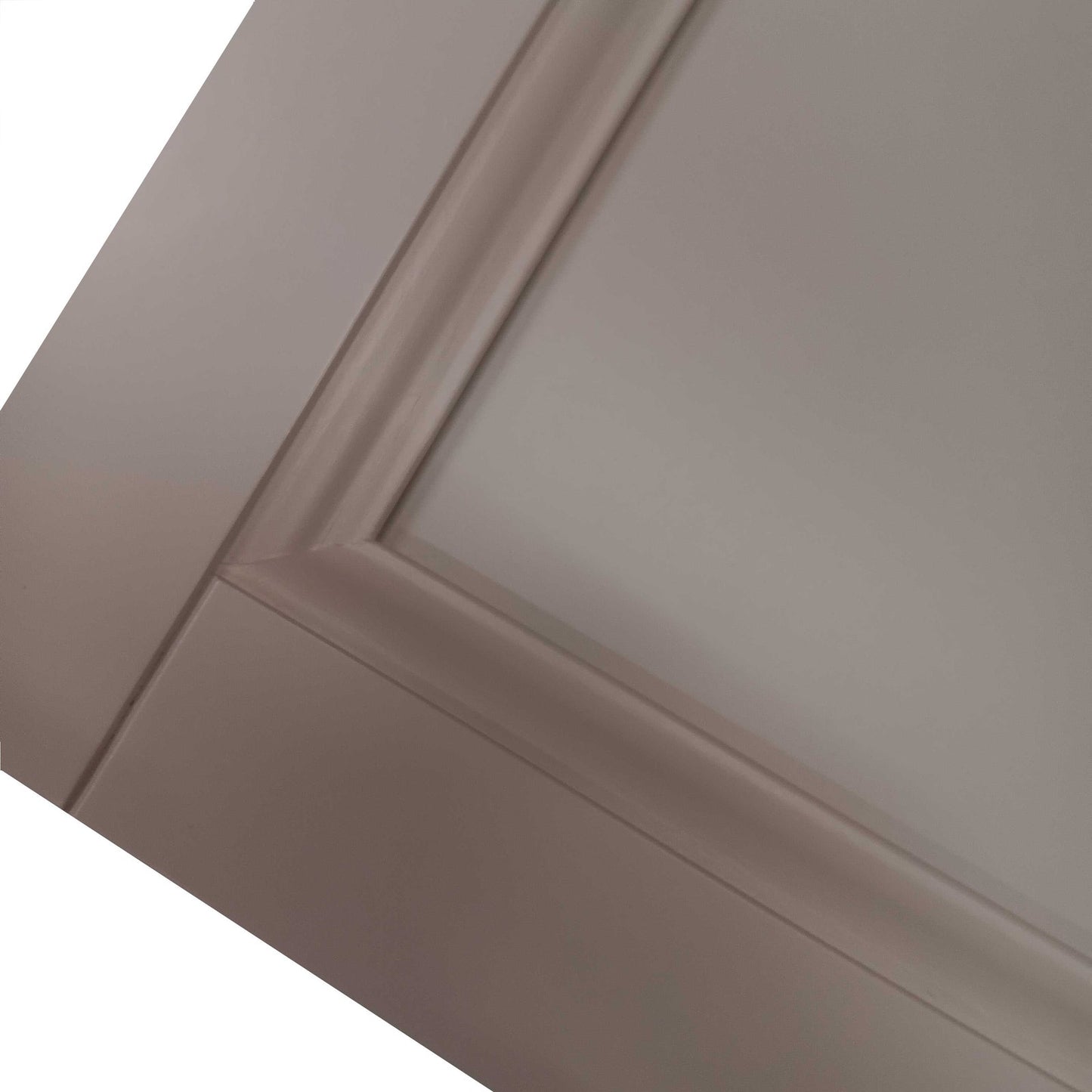Set/2 Wood Cabinet Doors 13"W x 46-5/8"H x 3/4"D Off-White, Hardware Included- LOCAL PICKUP ONLY