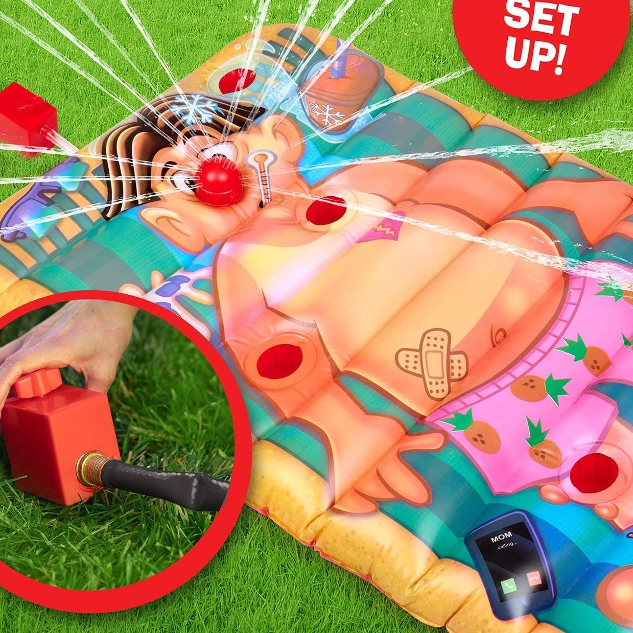 Hasbro Operation Splash Game – Family Game for Your Yard – More Water, More Fun!