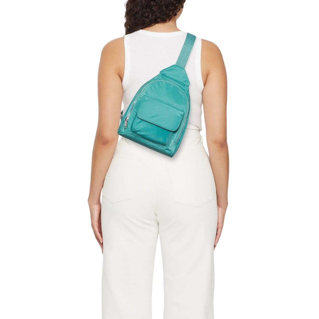 Dome Mini Sling Backpack - Wild Fable Aqua Blue, 10.5" x 8.5" x 4" + Free Ship