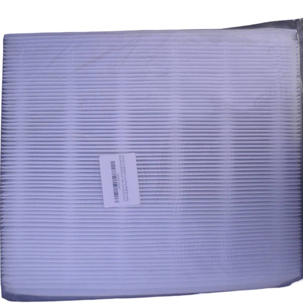 (3-PK) Air Filter Replacement Blueair Blue Pure 411, Activated Carbon Filters