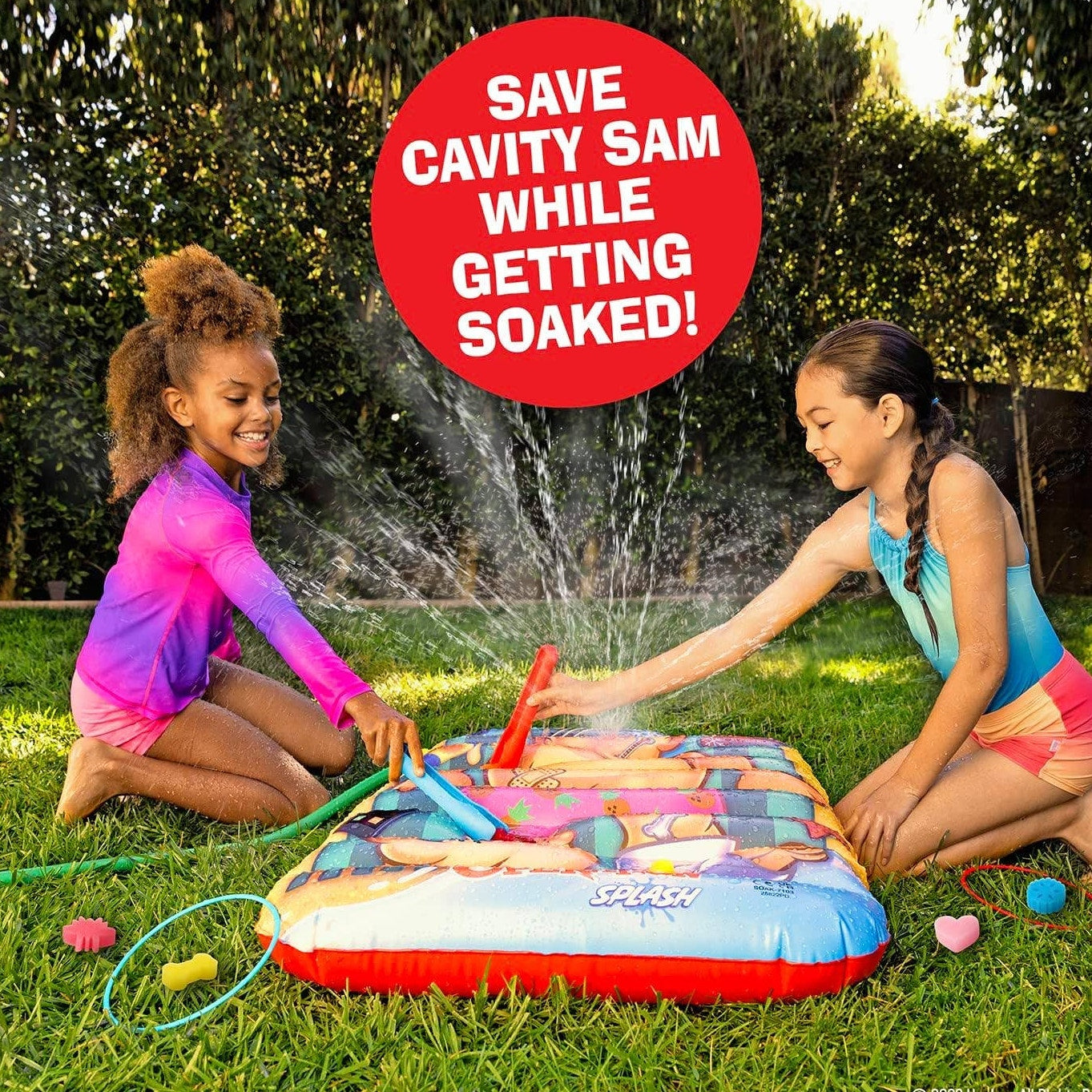 Hasbro Operation Splash Game – Family Game for Your Yard – More Water, More Fun!
