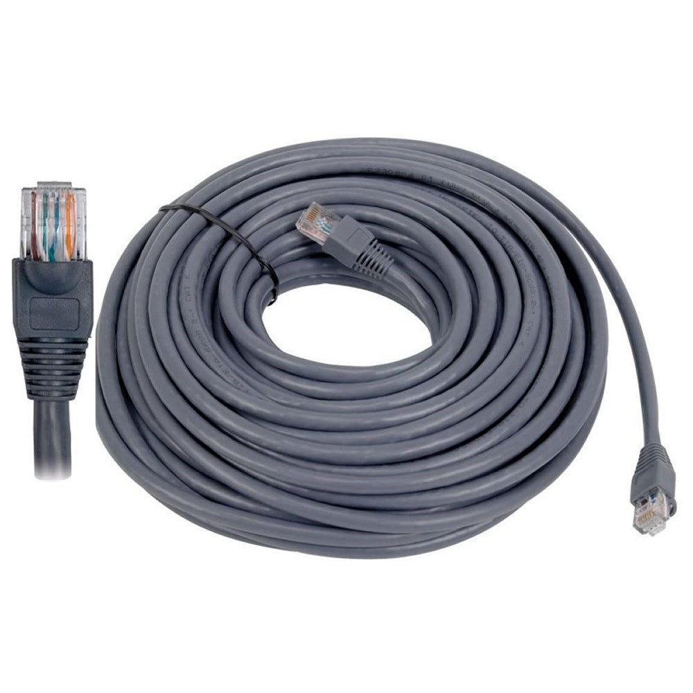 RCA 50-Feet Cat6 Network Cable 250Mhz Ethernet Cable, Gray (TPH633R) - Free Ship