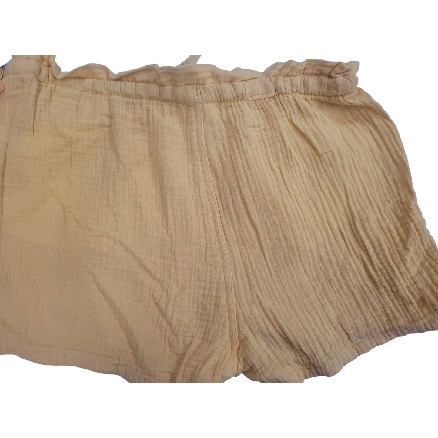 Girls' Woven Cotton Gauze Shorts, XL (14/16), Yellow - Cat & Jack