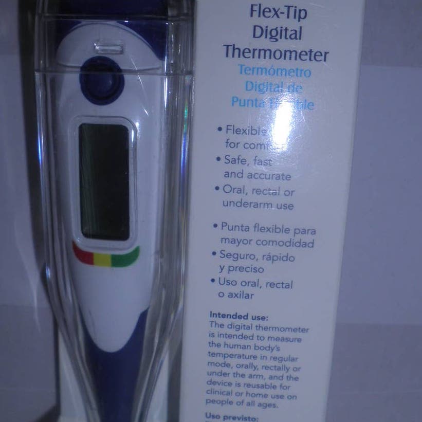 Carex Apex Oral, Underarm or Rectal Flex Digital Thermometer