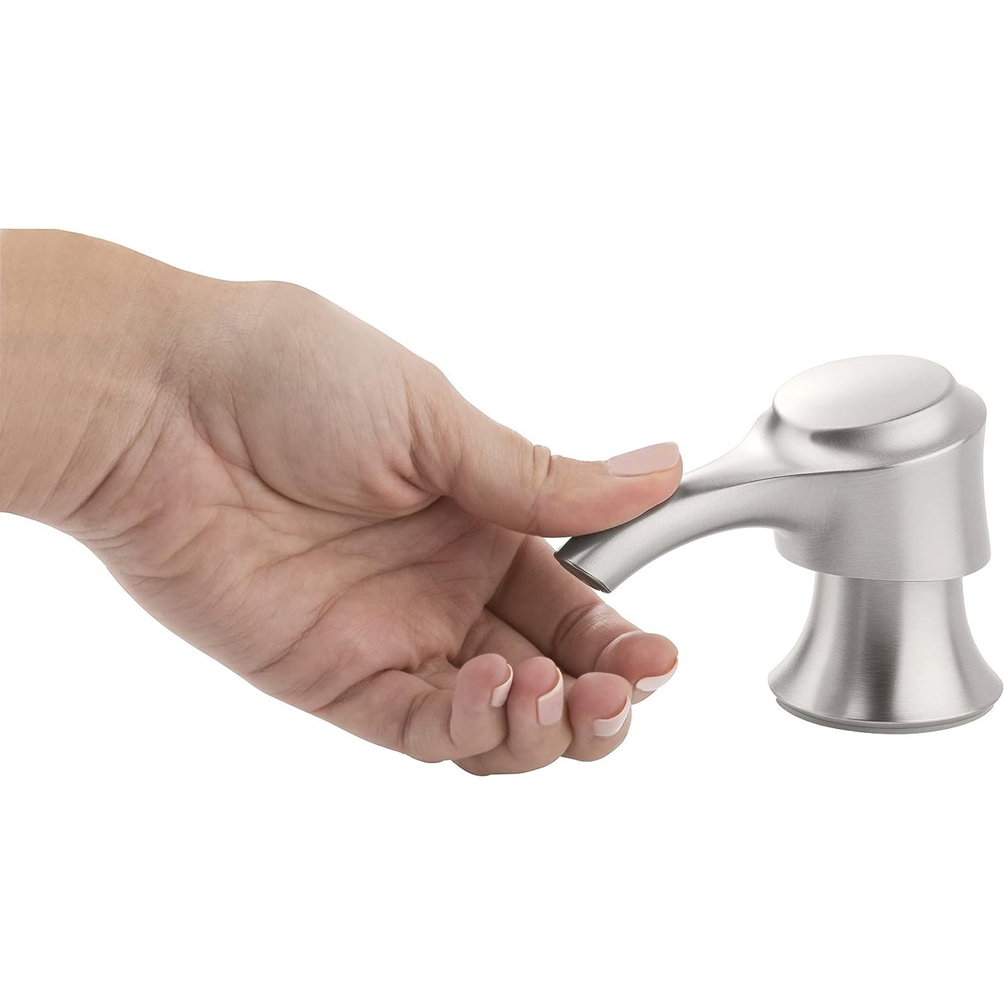 Pfister High Arc Antrom Single Head Pull-Down Faucet w/ Soap Dispenser F5297AOGS