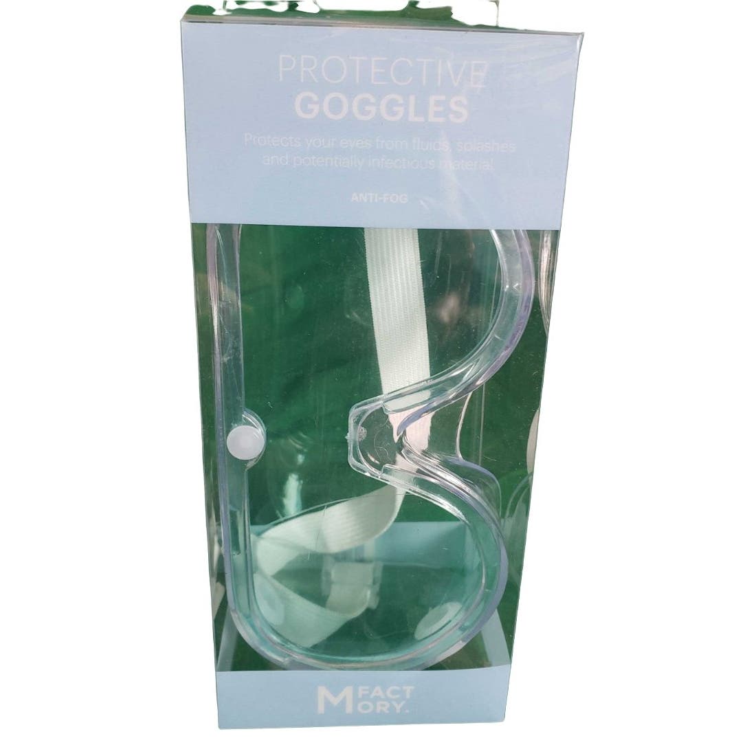 Modo MFactory Clear Economy Safety Goggles, Splash & Flying Debris Goggles