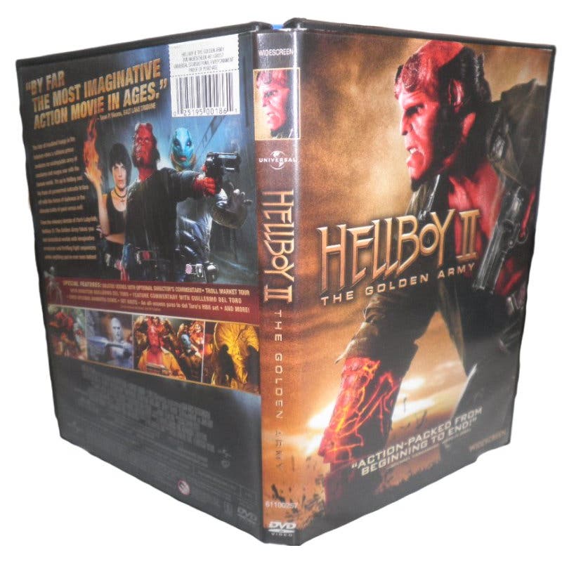 Hellboy II: The Golden Army (Widescreen) (DVD 2010) Ron Perlman, Selma Blair