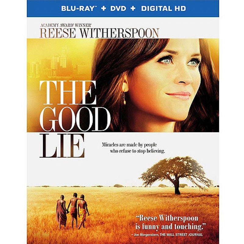 The Good Lie Blu-ray Drama, R Witherspoon Sudan Refugee Inspirational Film 2014