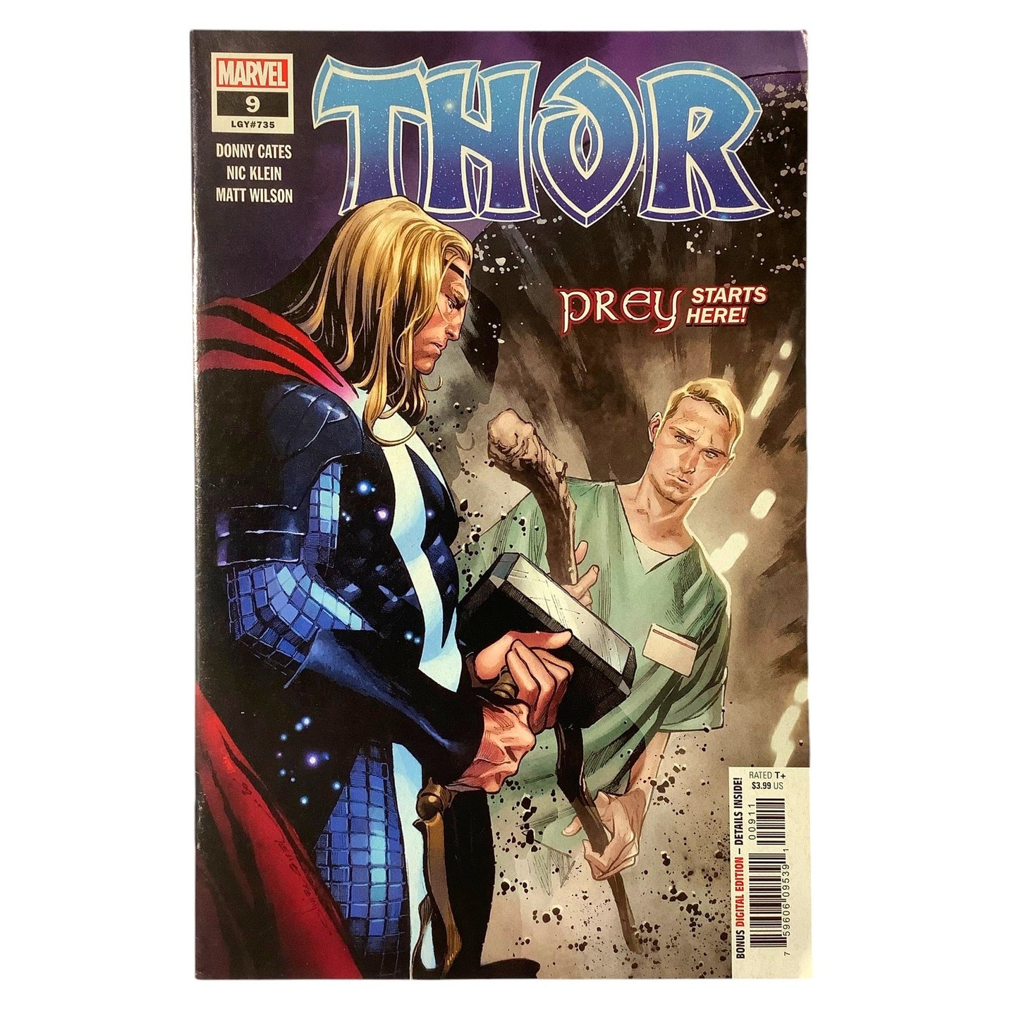 Marvel's Thor: Prey #9, Part 1 of 6, Jan 2021, NM 9.4