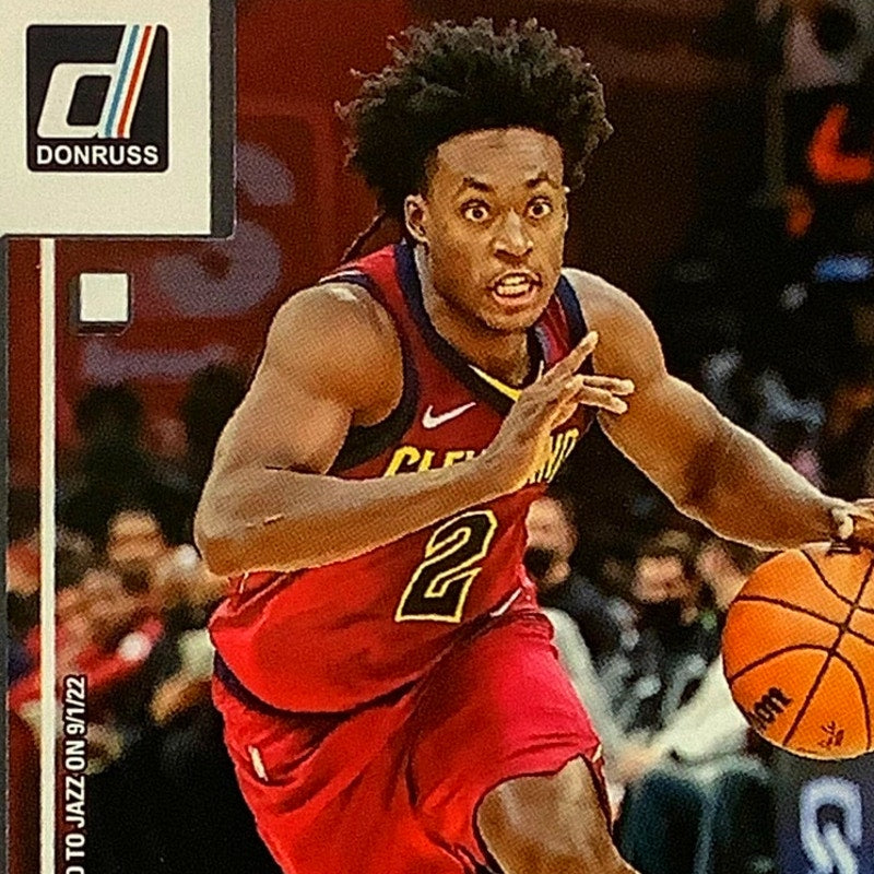 Collin Sexton, Card #38, Utah Jazz, 2022-23 NBA Panini Donruss