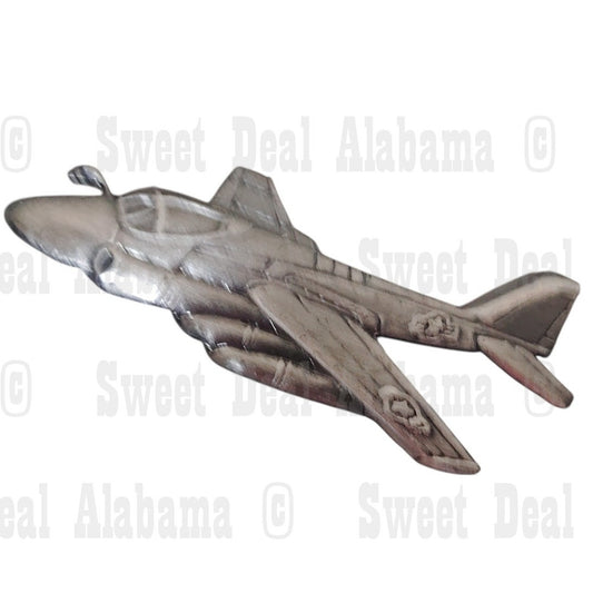 A-6 Intruder/Prowler Airplane Metal Hat, Lapel Collectors Pin 1-3/8"W x 1/2"H