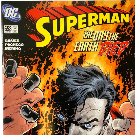 DC Comics, Superman #658, Jan 2007, NM 9.4