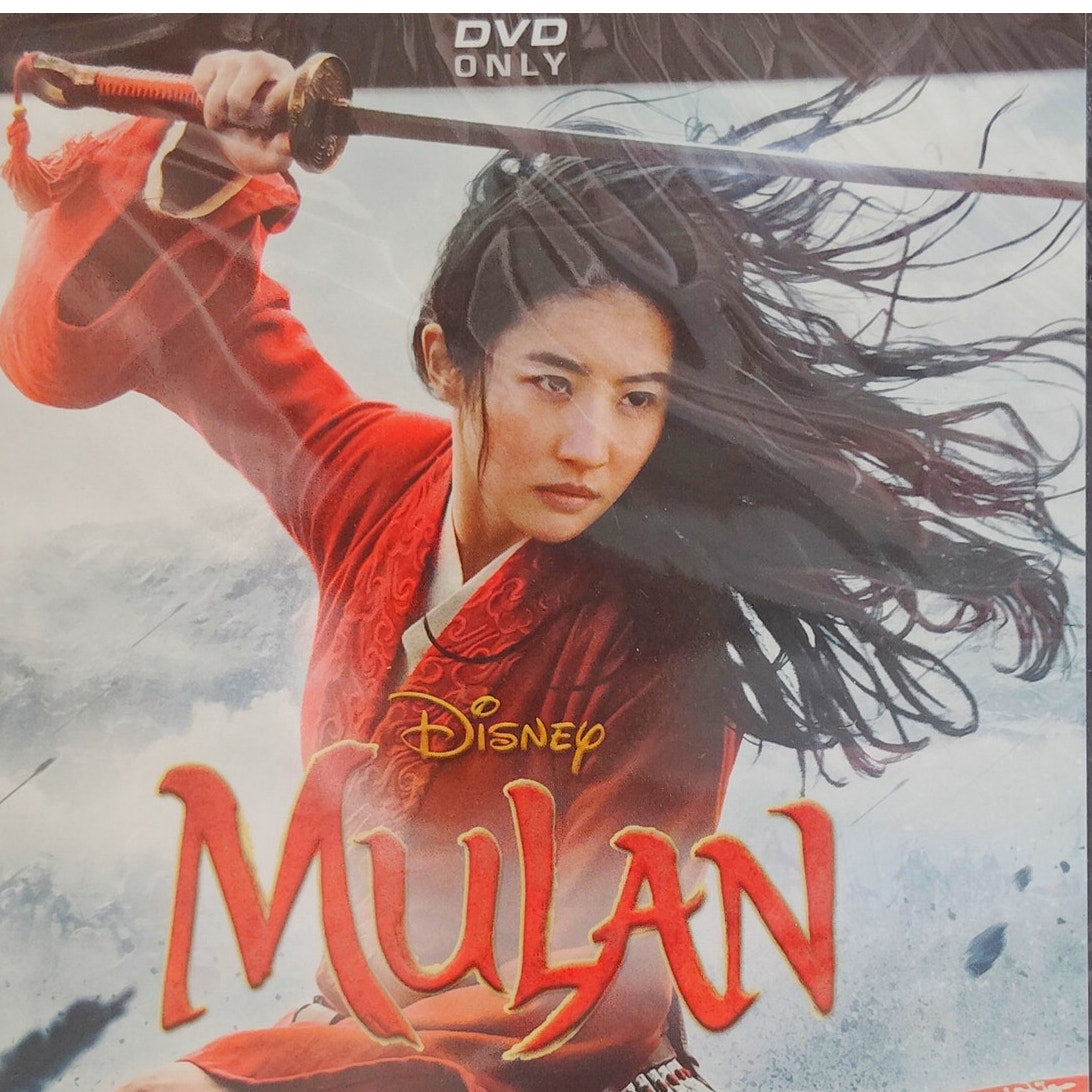 Disney Mulan 2020 Live Action DVD Only - Yifei Liu Sealed Region 1 PG-13
