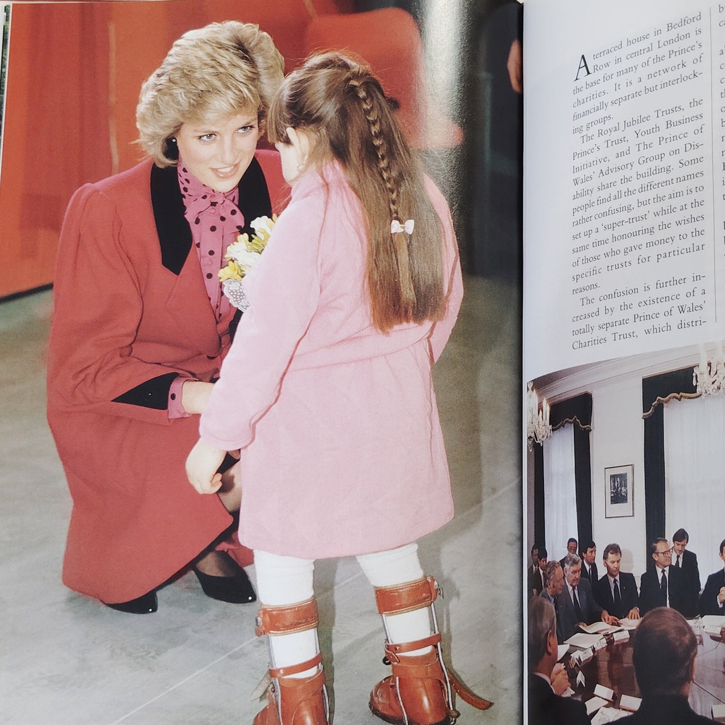 In Private In Public Prince & Princess of Wales 1986 Hardcover 12" x 8.75"