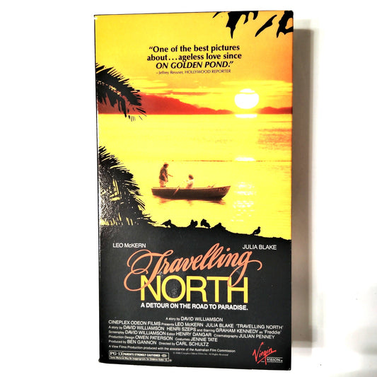 Travelling North VHS 1989 Leo McKern Julia Blake Graham Kennedy Australian Drama
