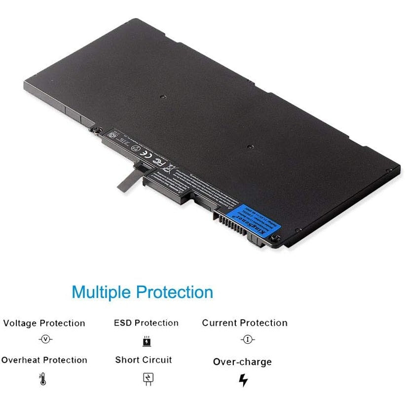 KingSener CS03XL 11.4V 46.5WH Laptop Battery For Elitebook, ZBook's Listed