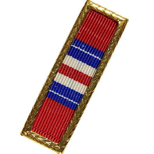 Ribbon Unit Citation: Army Valorous Unit Award with Small Gold Frame