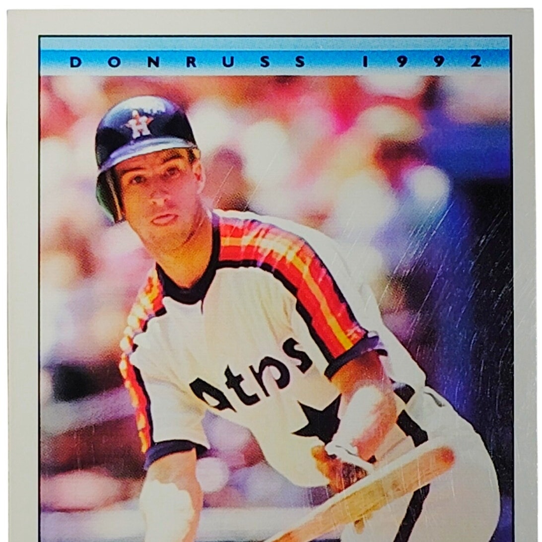 1992 Donruss #197 Steve Finley Houston Astros Center Fielder - VG/EX