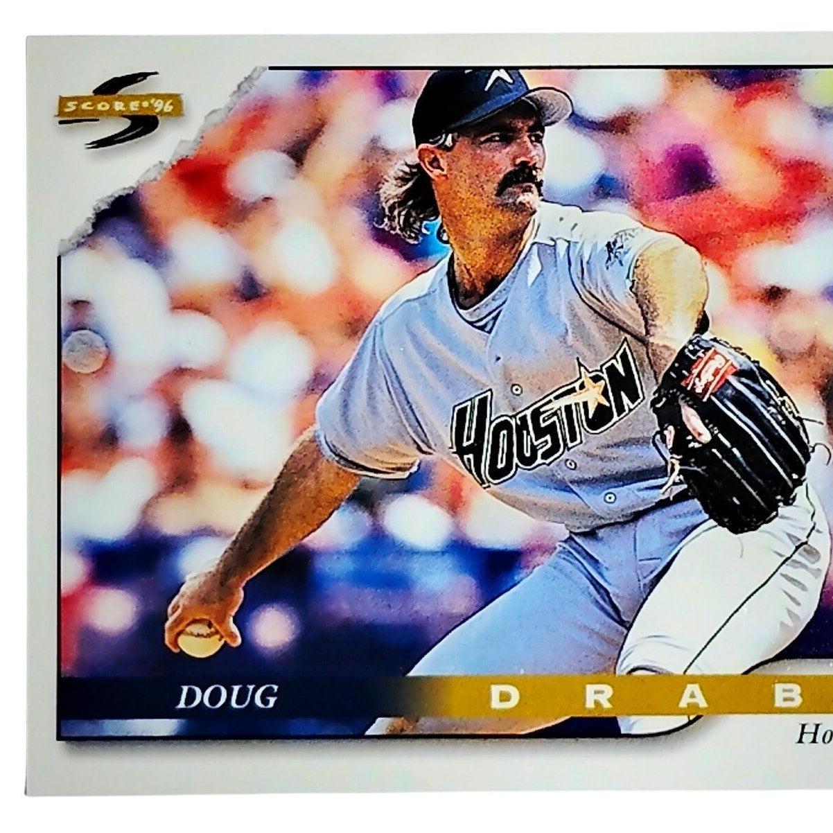 1996 Pinnacle Score Doug Drabek Card #109 Houston Astros P VG/EX