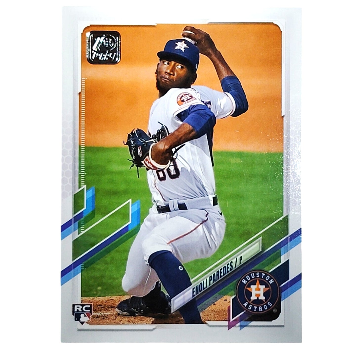 2021 Topps Series 2 #569 RC Rookie Enoli Paredes Houston Astros Pitcher - VG/EX