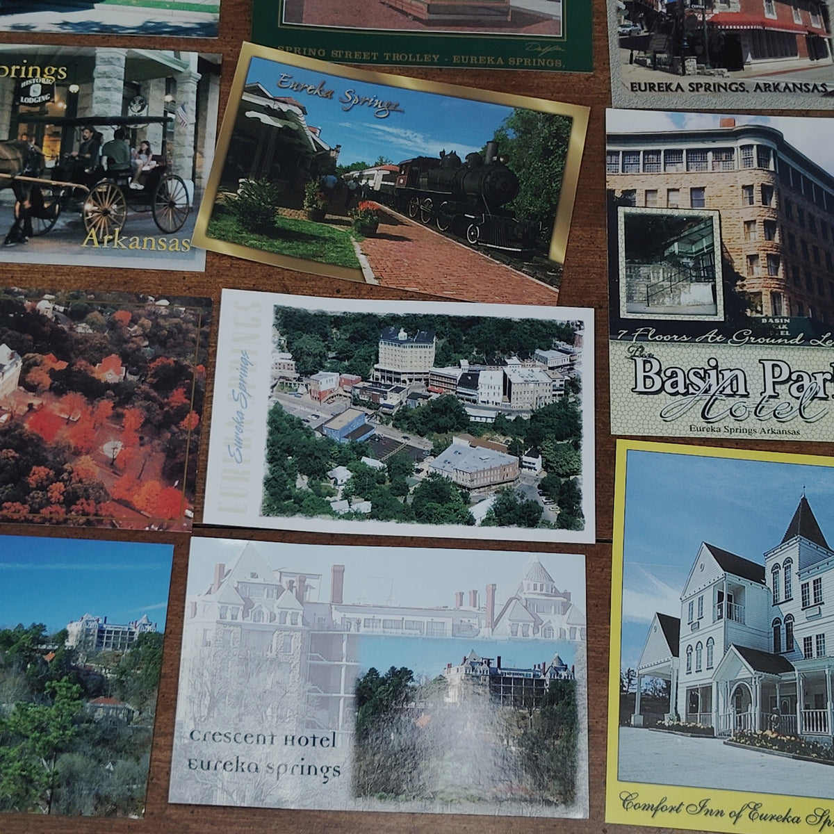 Vintage Eureka Springs Arkansas Postcards - 20 PC Travel Ephemera Lot