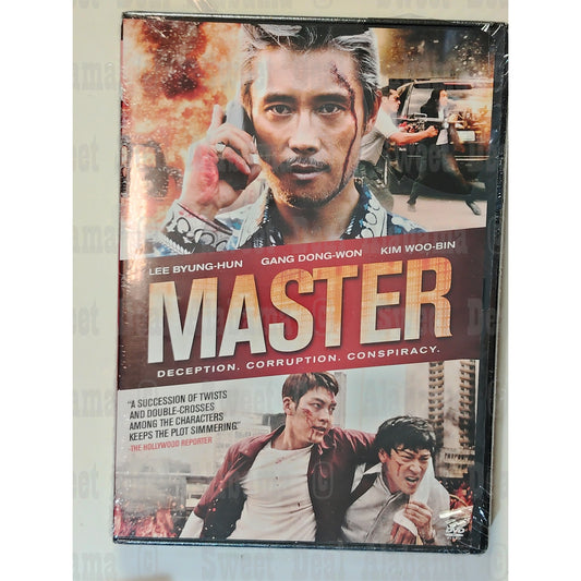 Master (2016 DVD) South Korean Action-Thriller, 143 Minutes