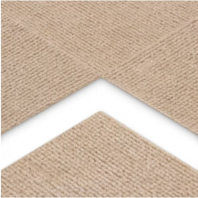 Asheville Rib Beige 18"x18" Peel & Stick Carpet Tile 27 sq ft Model 6067754200