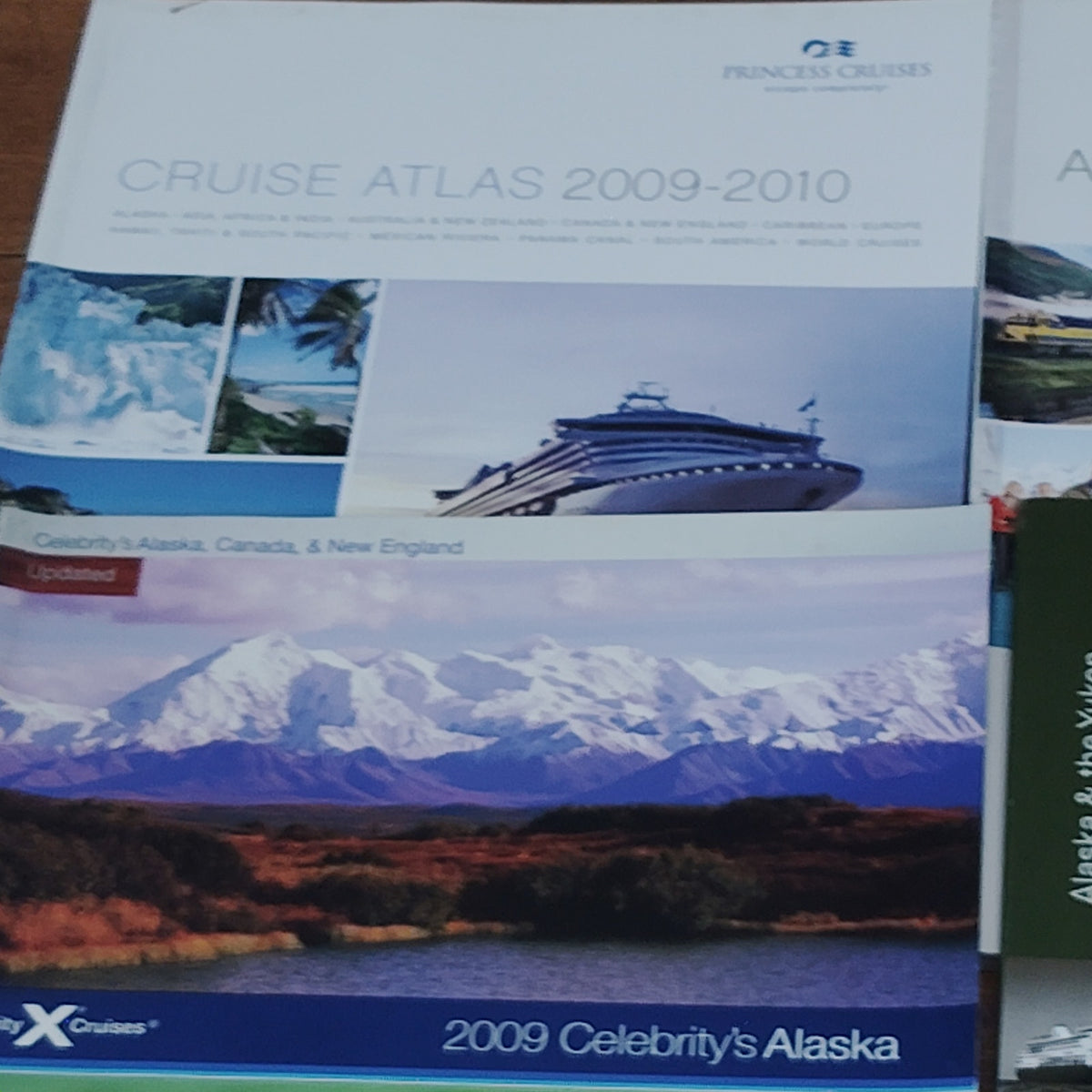 Princess Cruises Alaska & Other Destinations Travel Brochures Lot 2009-2010