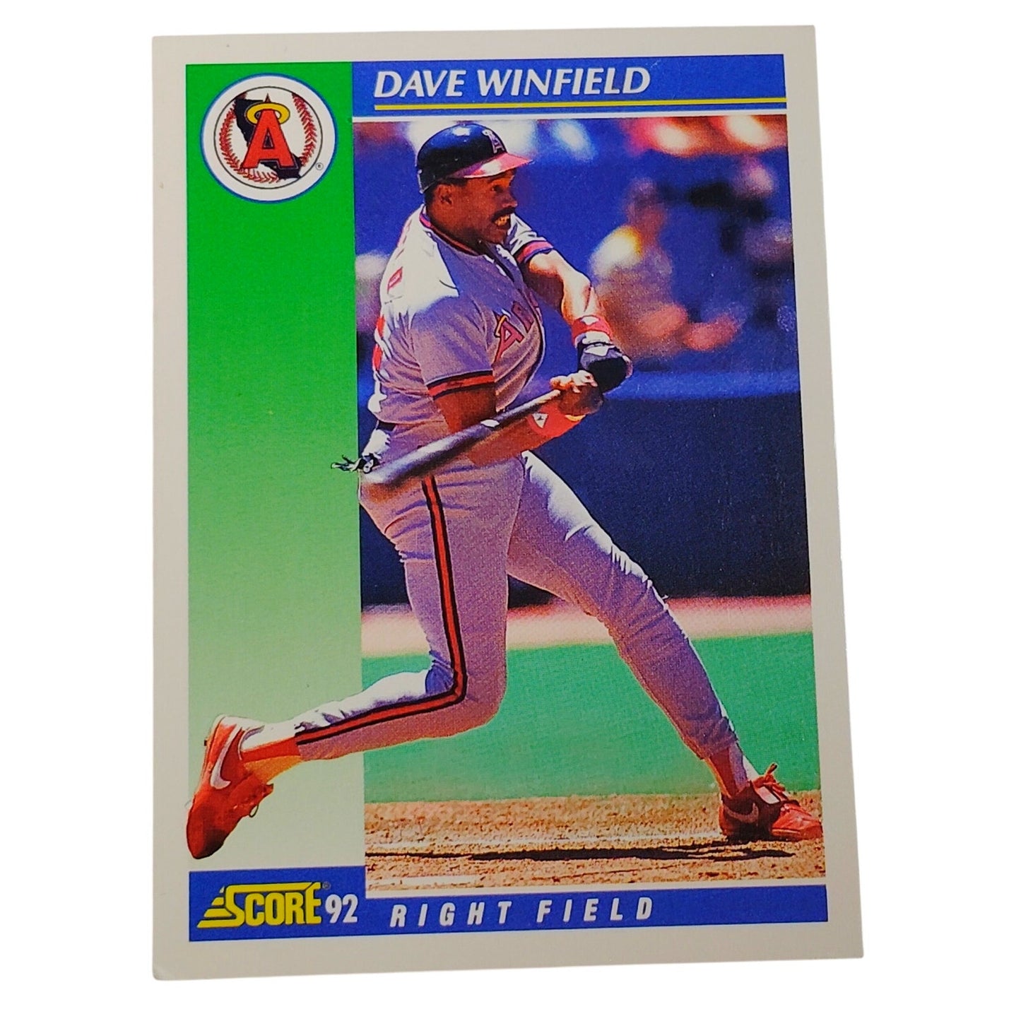 1992 Score Dave Winfield #32 Los Angeles Angels Right Fielder MLB Baseball EX