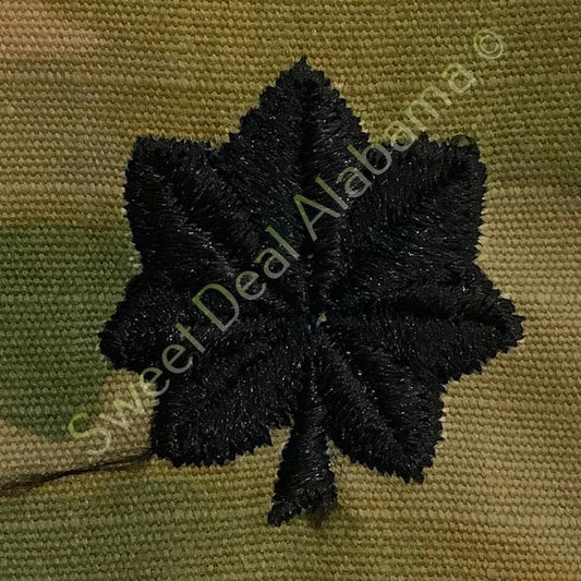 Army Lieutenant Colonel O-5 OCP Slip-On Rank Insignia, Multi-Camo 2" x 1.75"